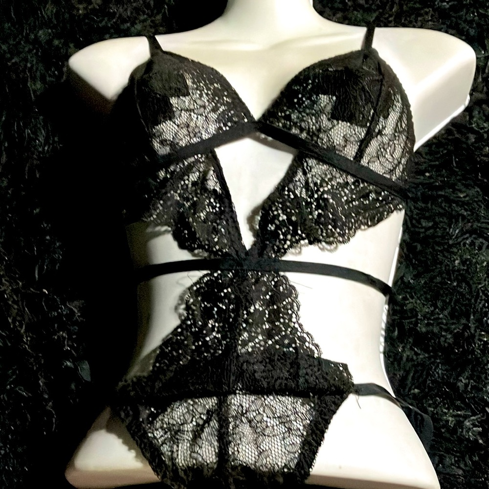 Victoria secret lace body suit from 2020.